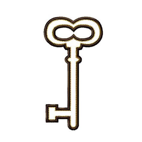 large key template key outline clip art clipart
