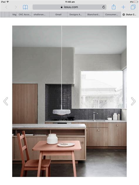 dulux colour trends  elegance kitchen kitchen design interior