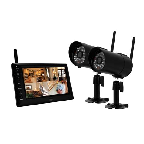 alert   digital wireless rf outdoor security camera  night