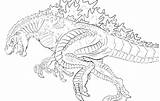Coloring Pages Science Fiction Mechagodzilla Robot Godzilla Getcolorings Color Getdrawings Vs sketch template