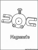 Magnemite Coloring Pages Fun sketch template