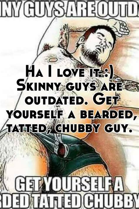 Ha I Love It Skinny Guys Are Outdated Get Yourself A Bearded