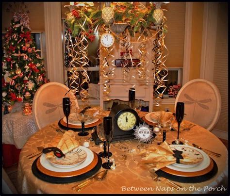 new year s tablescapes and table settings