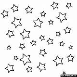 Stars Coloring Drawing Pages Sky Planets Drawings Star Kids Clipart Cliparts Color Clip Space Printable Sheets Planet Thecolor Colour Library sketch template