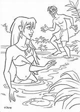 Atlantis Coloring Pages Kida Lake Disney Milo Swim Lost Empire Swims Atlantide Book Coloriage Drawing Color Online Print sketch template