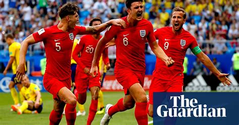 harry maguire s header and fans going berserk england v