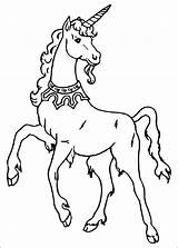 Unicorn Coloring Pages Printable Licorne Coloriage Imprimer Characters Kids Drawing Print sketch template