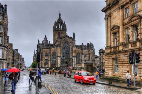 edinburgh scotland  crazy tourist