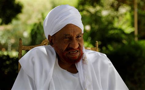 sadiq al mahdi great grandson   mad mahdi   democratic leader  sudan obituary