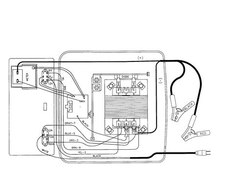 wiring diagram schumacher battery charger schematic