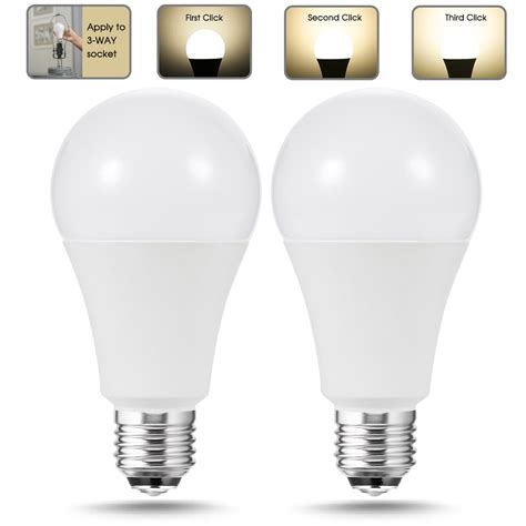 led light bulb  equivalent warm white   medium base lmlm