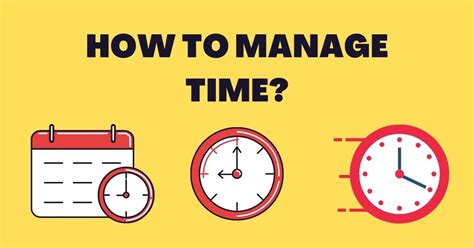 manage time  essential steps  time management skillcept