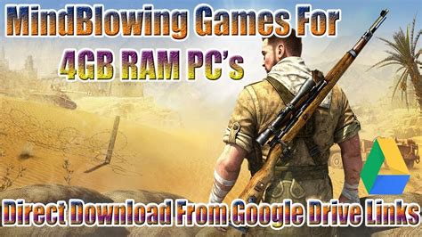 Top 10 Games For 4gb Ram Pc 2018 Best Games For 4gb Ram