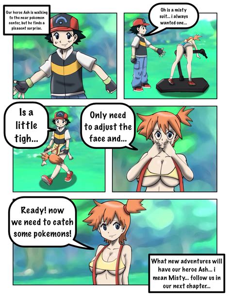 Ash Suiting Up Misty Comic By Famcomix Hentai Foundry