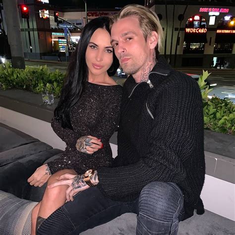 aaron carter adresses his and lina valentina s breakup celebrity insider