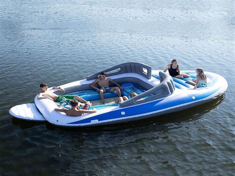 party   life size inflatable speed boat   people