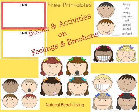 printable pictures  emotions  printable