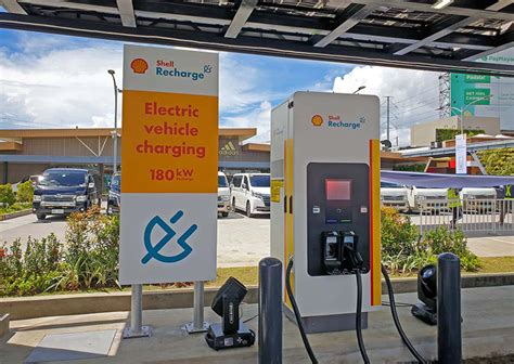 shell introduces  ev charging station  carbon offset program