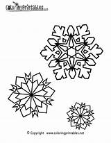 Coloring Winter Pages Snowflakes Snowflake Printable Colouring Seasonal Printables Christmas Clipart Sheets Thank Please Library Onlycoloringpages sketch template