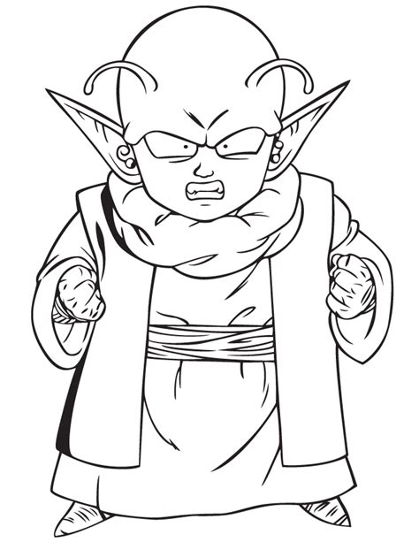 dbz kid buu coloring pages coloring home