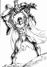 Superman Batman Coloring Vs Pages Dawn Justice Lovers Movie Deviantart Sketchite Via Tag Choose Board Drawing Popular sketch template