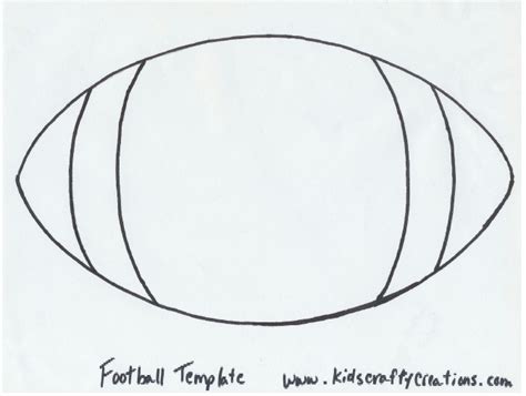 images  printable football shapes  printable football