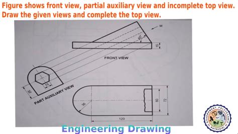 auxiliary view problem  youtube