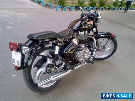 black royal enfield bullet standard  picture  album id   bike located  hisar