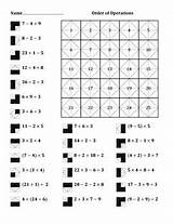 Integers Adding Multiplication Matematicas Maths Mosaico Secundaria Parentheses Subtraction Matematicos Chessmuseum sketch template