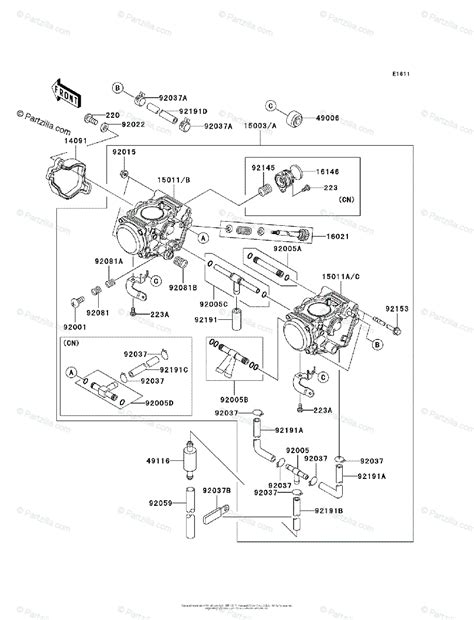 kawasaki brute  wiring diagram