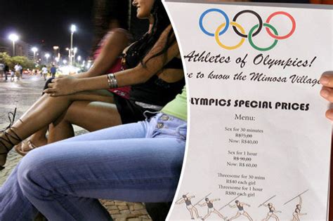 Rio 2016 Prostitutes Offer Special Olympics Menu For Sport Fans