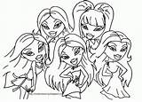 Bratz Coloring Pages Print Colouring Sheets Barbie Color Cheerleading Printable Babyz Yasmin Friend Petz Dress Popular Coloringhome Getcolorings Cowgirl sketch template