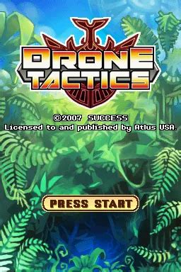 drone tactics  nintendo ds  mobygames