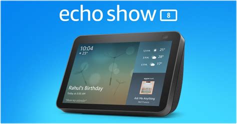 amazon echo show   gen   hd display stereo speakers launched  india price