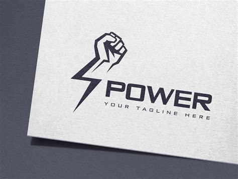 power logo logo templates creative market