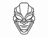 Mask Superhero Coloring Face Dragon Coloringcrew Clown Masks sketch template