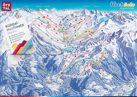 pistekaart olympia skiworld innsbruck oostenrijk