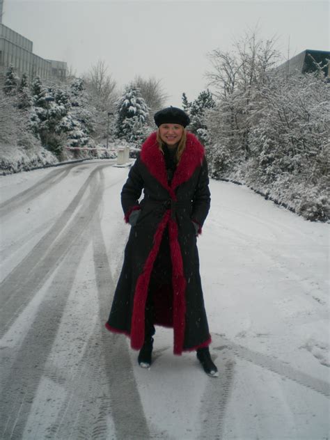 Fur Coat Anna Love The Snow