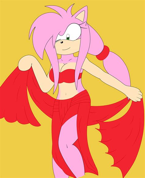 amy rose belly