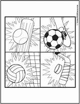 Sports Coloring Pages Sheets Winter Printable Color Spring Summer Season Getcolorings Fall Pdf Related Print Colorwithfuzzy sketch template