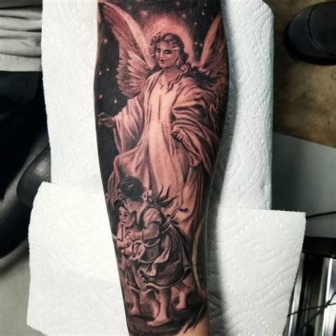 14 Guardian Angel Tattoo Ideas You Have To See To Believe