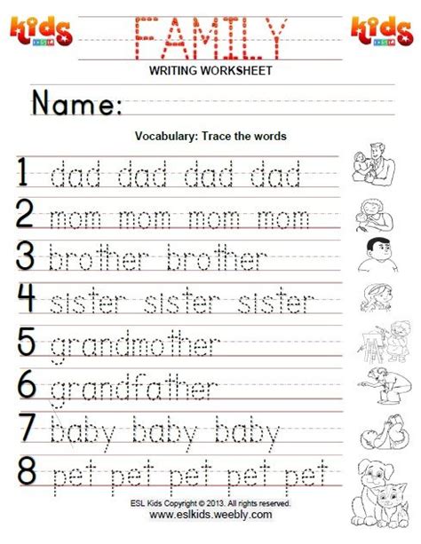 picture worksheets  kids kindergarten worksheets writing worksheets
