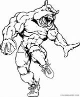 Bulldog Coloring4free Mascot Bulldogs Printable Bfree sketch template