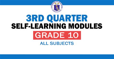 grade   quarter  learning modules  subjects deped click