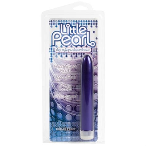 7 doc johnson little pearl multi speed sex vibrator purple ebay