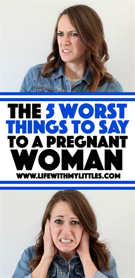 The 5 Worst Things To Say To A Pregnant Woman