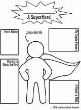 Superhero Template Own Hero Super Theme Coloring Activities Preschool Create Kids Activity Pages Classroom Superheroes Writing Clipart Storytelling Yahoo Search sketch template