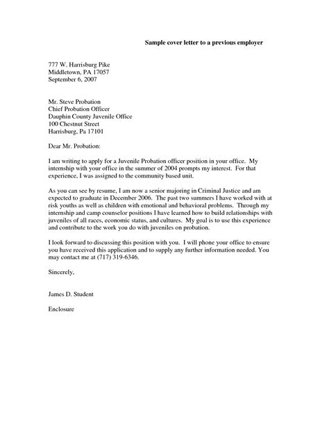 probation officer cover letter sample latest news