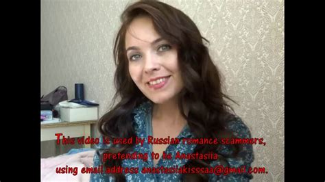 Russian Romance Scammer Anastasiia Anastasiiakisssaa Youtube
