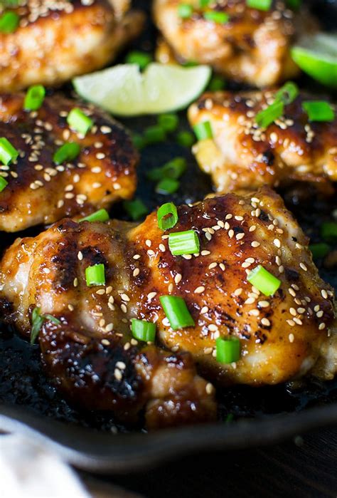 sweet  spicy korean chicken thighs recipe kitchen swagger